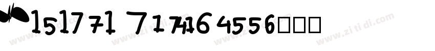 Digital Numbers字体转换
